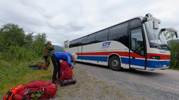 Wildnis-Trekking im Sarek 4